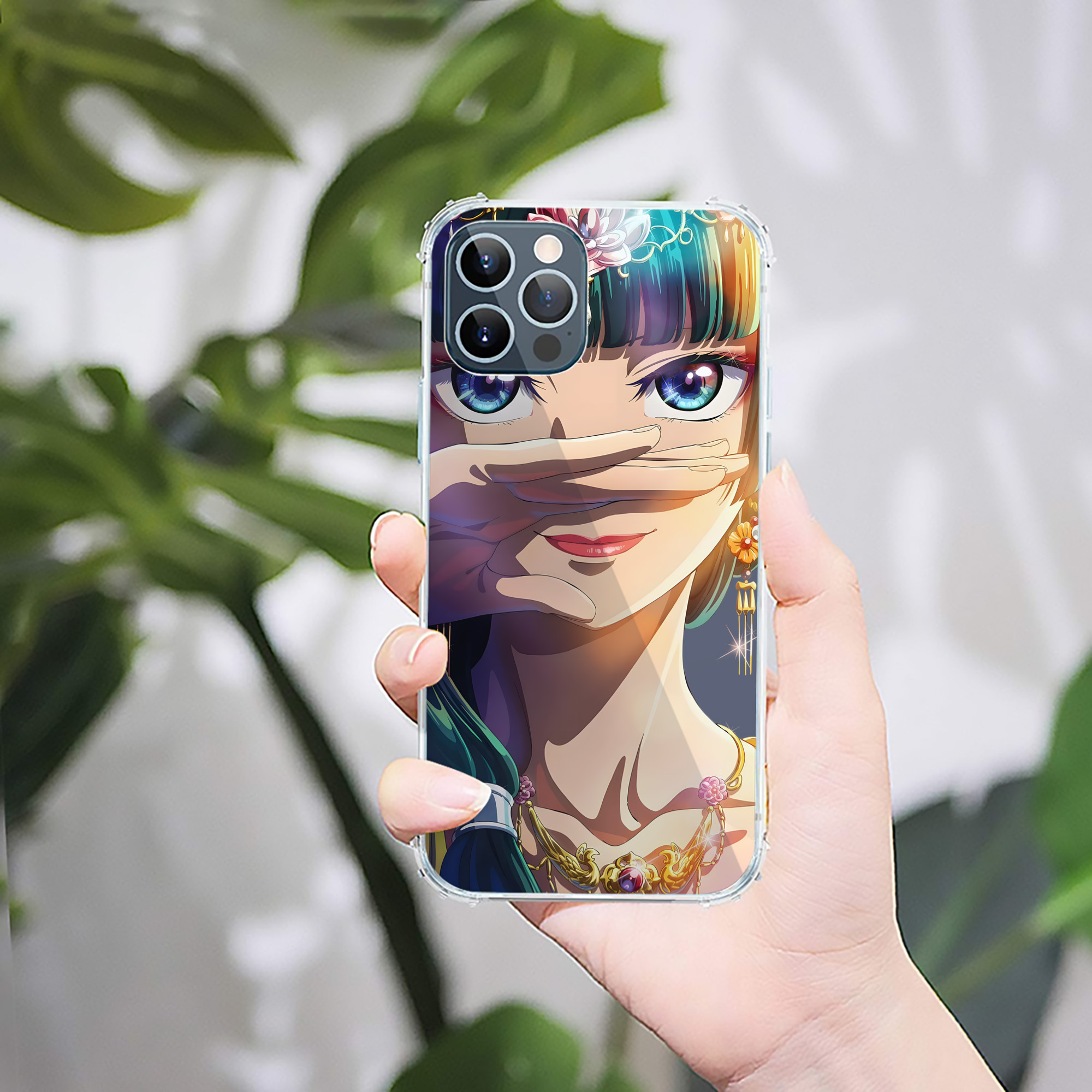 （画像用） 薬屋のひとりごと The Apothecary Diaries 【iPhone 12シリーズ対応】透明スマホケース（クリアソフトケース）